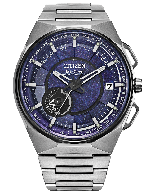 Citizen satellite wave blue discount
